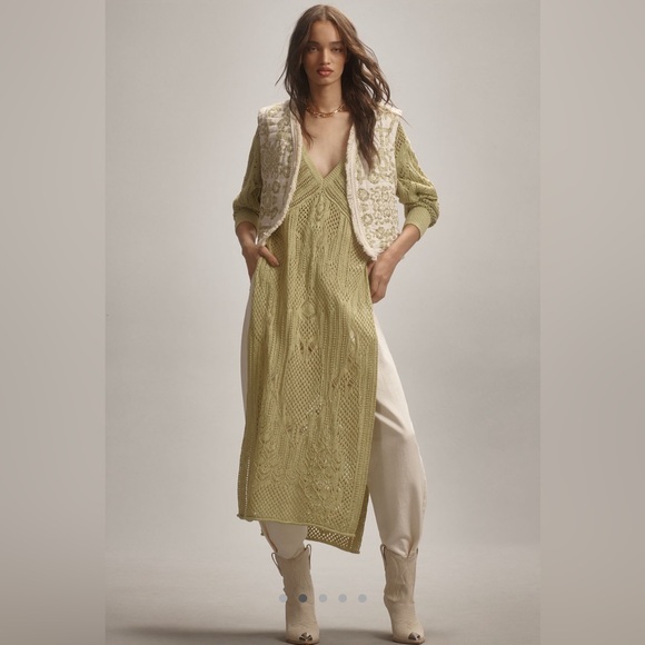 By Anthropologie Mesh Split
Longline Sweater - Picture 5 of 5